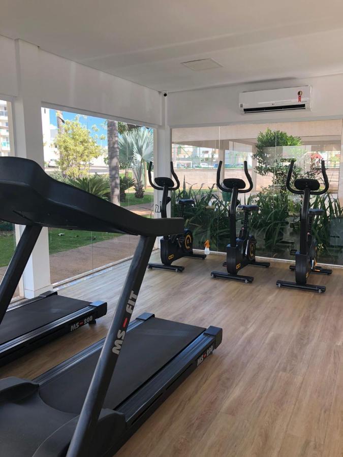 UberlândiaApartamento Proximo Ao Parque E Aeroporto - Com Academia E Piscinaアパートメント エクステリア 写真